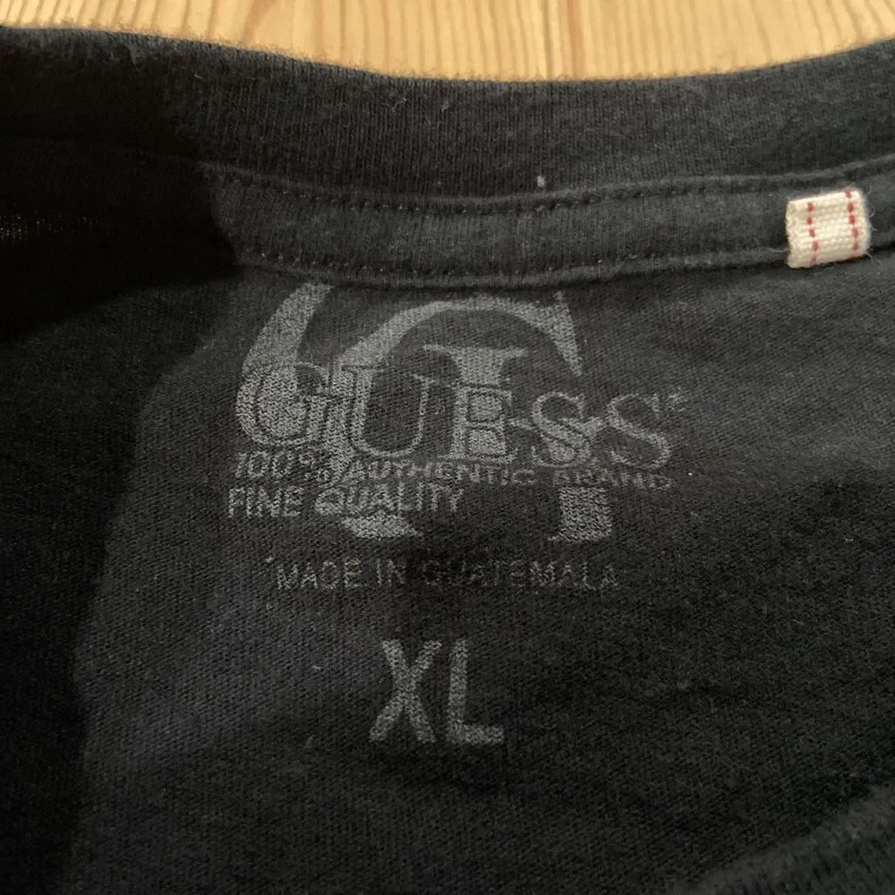 Vintage 90s 2000s Y2K GUESS Original's American Tradition California T-Shirt XL - Picture 3 of 7